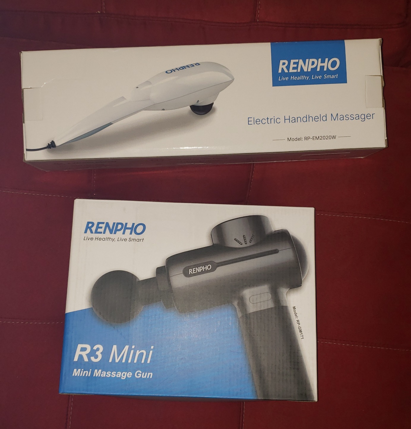 RENPHO Active Thermacool 2 Massage Gun with Heat and Cold, [2026 Upgraded] Percussion Deep Tissue Handheld Neck Massager, FSA Approved, Muscle Masajeador for Men Women Athletes HSA customer photo 2