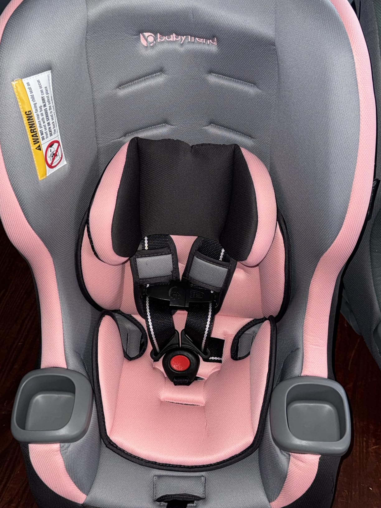Baby Trend Trooper Slim 3-in-1 Convertible Car Seat, Quartz Pink - Slim Fit, 3-in-1 Growth Modes, Lightweight Design, Adjustable Comfort Padding customer photo 1