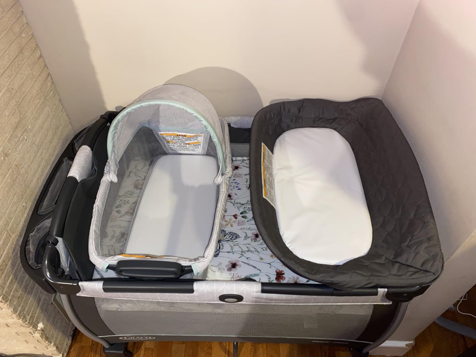 Graco Pack n' Play Close2Baby Playard with Baby Bassinet, Changing Table, Portable Infant Seat customer photo 2