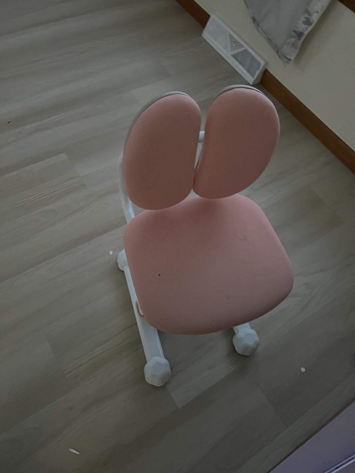 Costzon Kids Desk Chair, Ergonomic Student Study Chair with Adaptive Double Backrest, Adjustable Seat Height & Armless Design, Children Computer Chair for Boys Girls 6-12 (Pink) customer photo 2