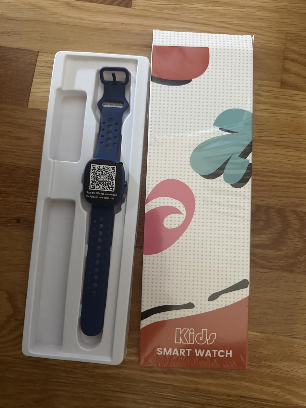 Smart Watch for Kids Girls Gift: No APP No Phone Needed Watch with Heart Rate Sleep Monitor Pedometer, Music Player, Alarm Clock & Timer, 20 Games, Camera-Birthday Gifts for 4-16 Year Olds Boys Blue customer photo 1