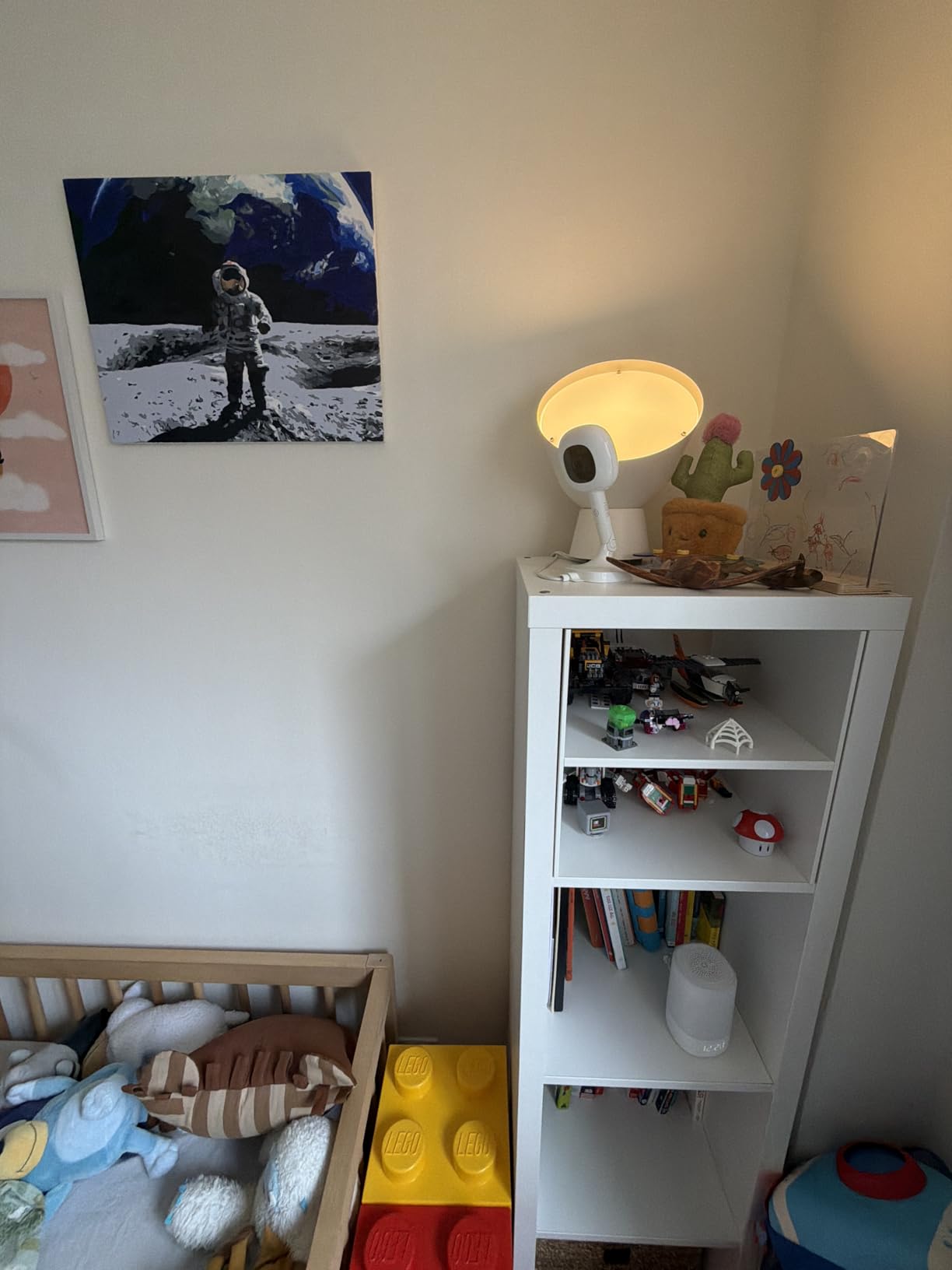 Nanit Pro Smart Baby Monitor - 1080p Wi-Fi Video Camera, 2-Way Audio, See Your Baby from Anywhere, Sound/Motion/Cry Notifications, Night Vision customer photo 1