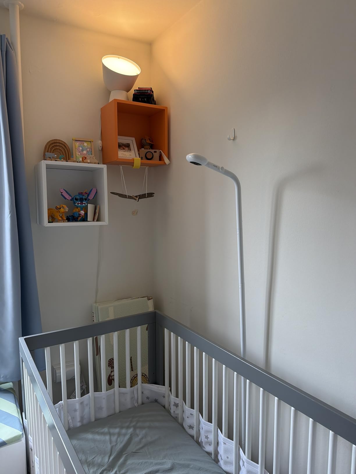 Nanit Pro Smart Baby Monitor - 1080p Wi-Fi Video Camera, 2-Way Audio, See Your Baby from Anywhere, Sound/Motion/Cry Notifications, Night Vision customer photo 2