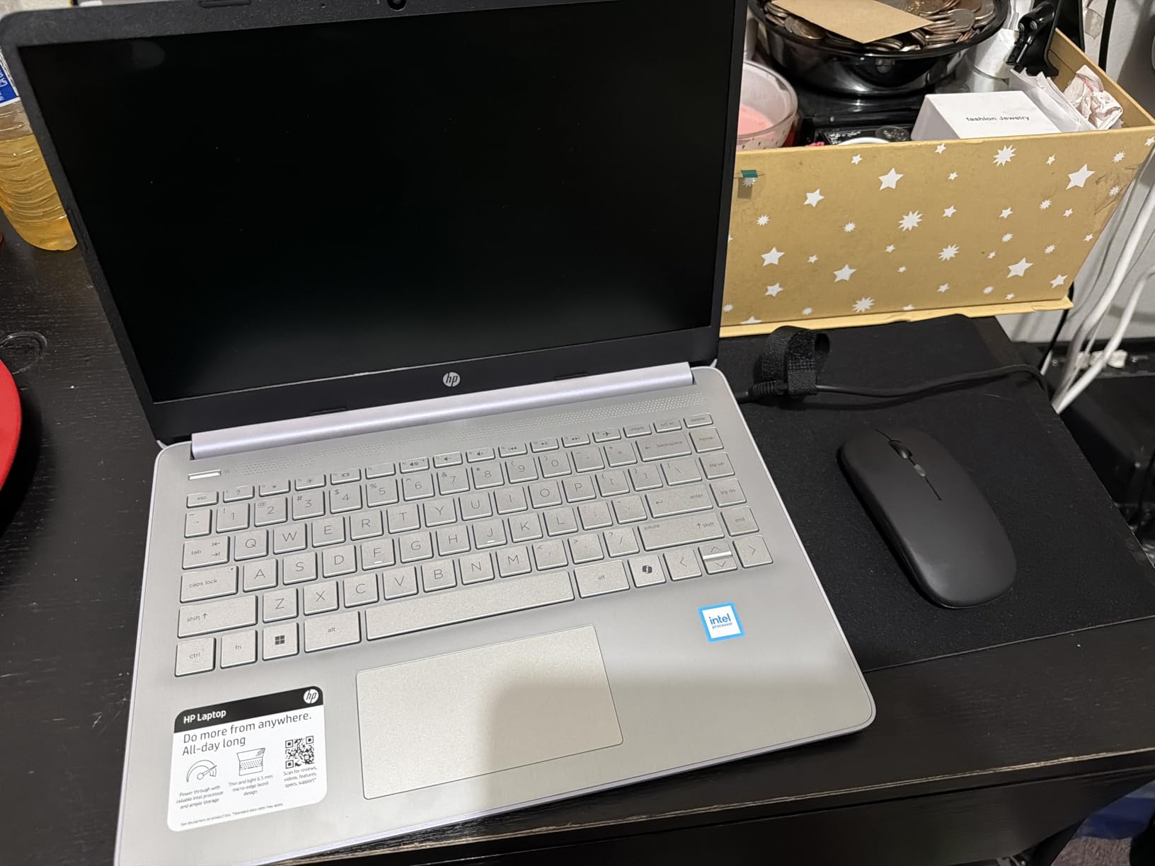 HP Ultrabook 14 Laptop Computer Business Study & Home 2025, Lifetime MS Office + Windows 11 Pro, Quad-Core Intel CPU, 16GB RAM & 628GB Storage (128GB UFS+500GB Ext), Wi-Fi 6 customer photo 1