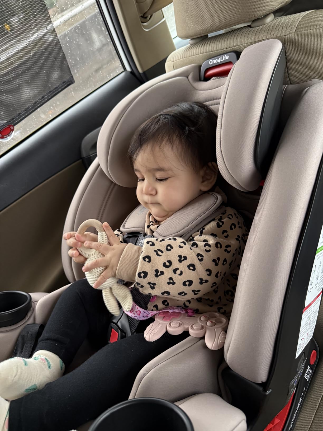 Britax One4Life All in One Convertible Car Seat, 3 in 1 Car Seat & Booster Seat with Easy ClickTight Installation, Extended Rear Facing Capacity, Teak customer photo 1