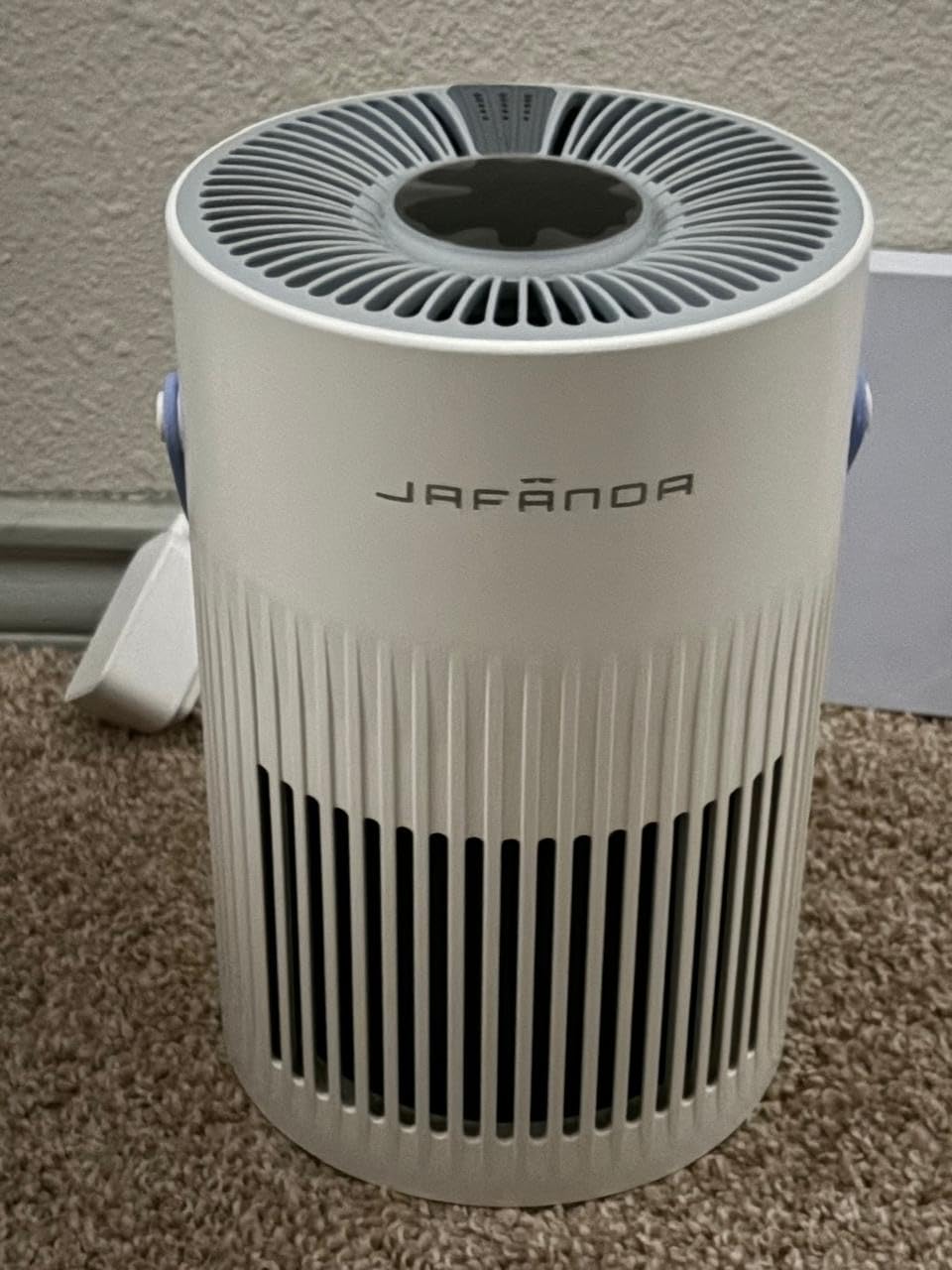 Jafända Air Purifers for Home, Hepa Air Purifier for Bedroom, Air Cleaner for Pet Dander, Quiet Sleep Mode, Portable Air Purifier for Office, Odor, Dust, Smoke (White) customer photo 1