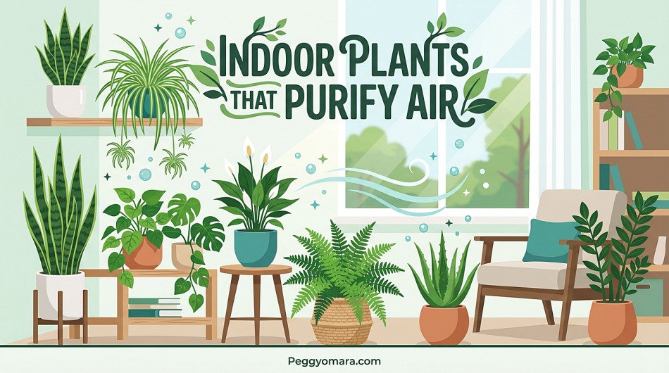 Best Indoor Plants That Actually Purify the Air in Your Home
