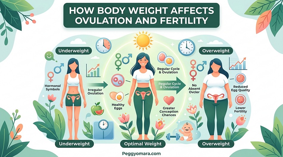 How Body Weight Affects Ovulation and Fertility