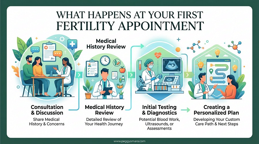 What Happens at Your First Fertility Appointment and How to Prepare?