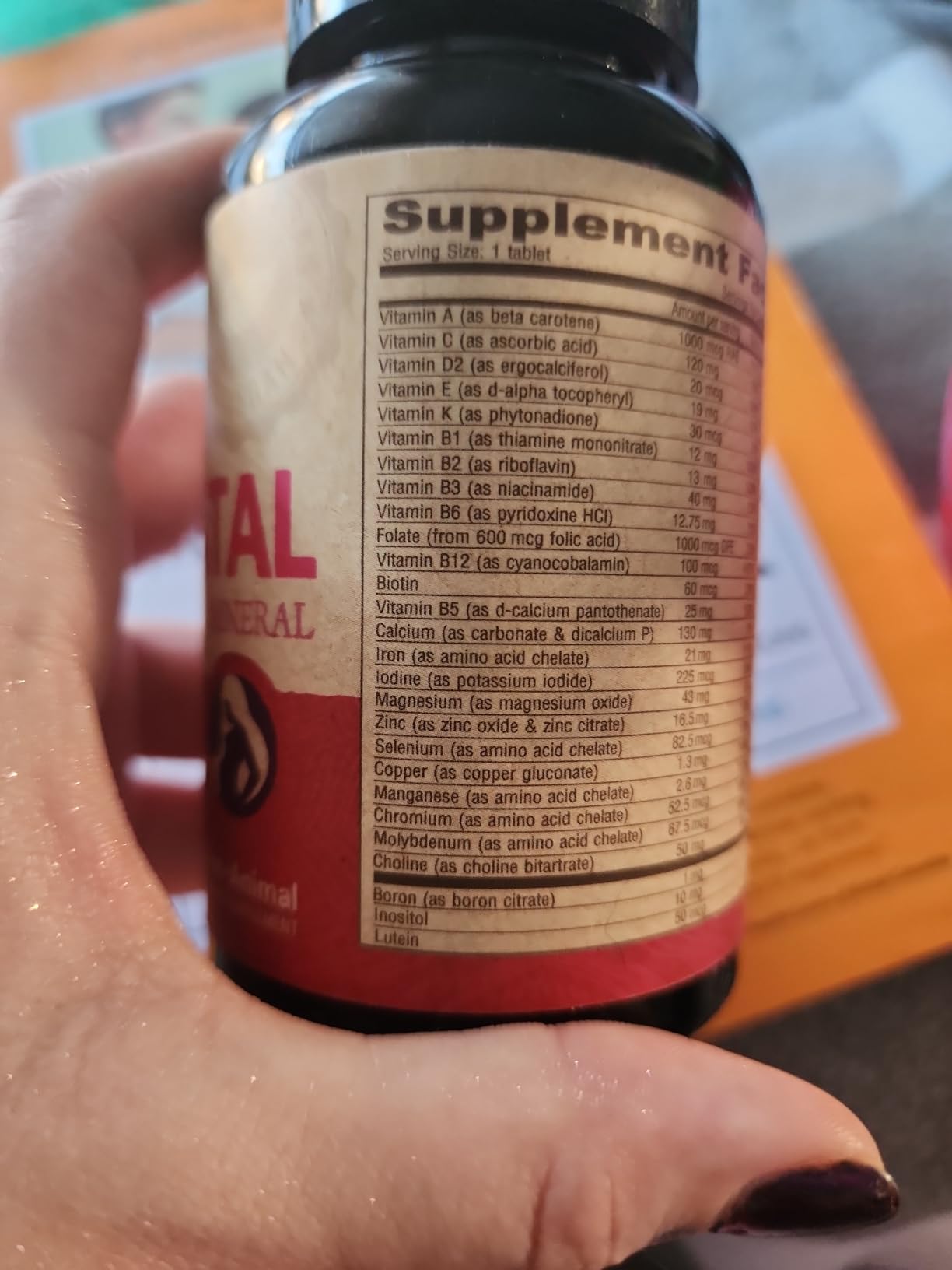 DEVA Vegan Prenatal Multivitamin and Mineral Supplement - Once-Per-Day Formula - Vitamins A, C, D, E, K, B Complex, with Folate & Chelated Iron - 90 Coated Tablets, 1-Pack customer photo 2