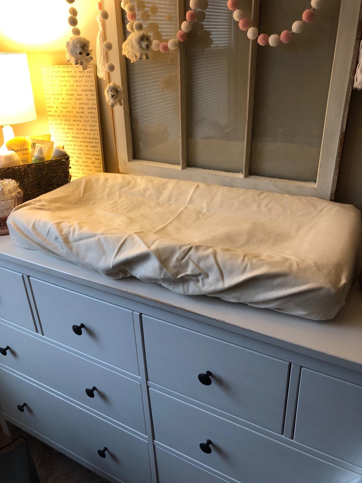 Naturepedic Organic Contoured Changing Pad Cover customer photo 1