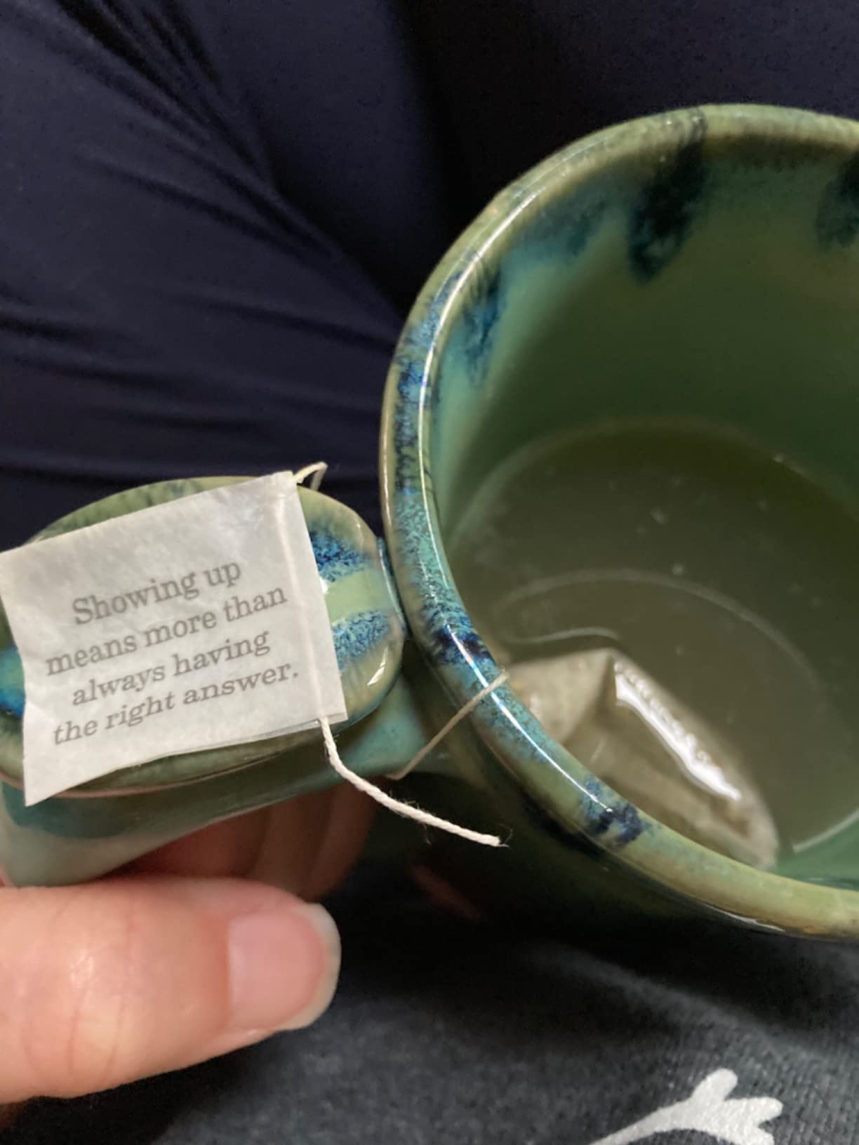 Earth Mama Organic Ginger Nausea™ Tea | Comforts Occasional Nausea + Morning Sickness, 16 Teabags Per Box customer photo 1