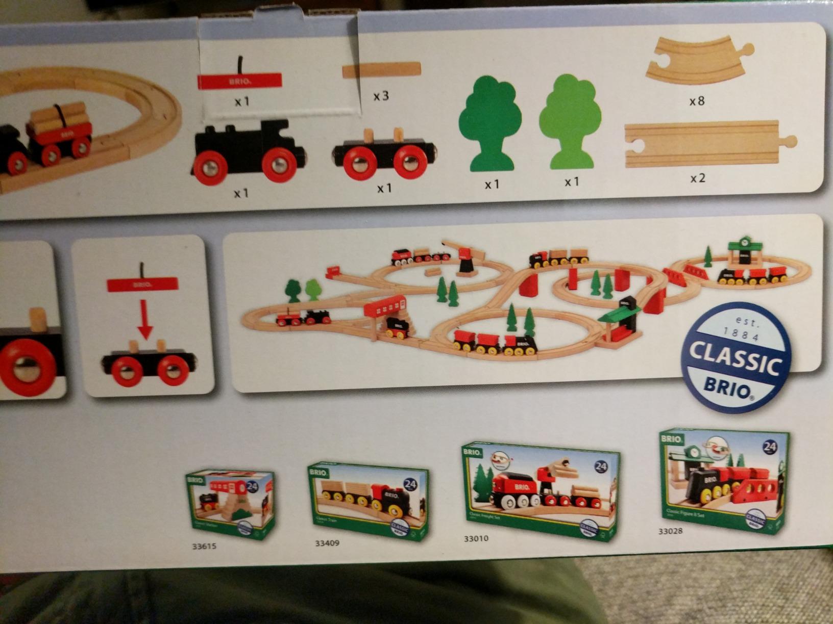 BRIO Classic - 33042 Little Forest Train Set - 18-Piece Premium Wooden customer photo 1