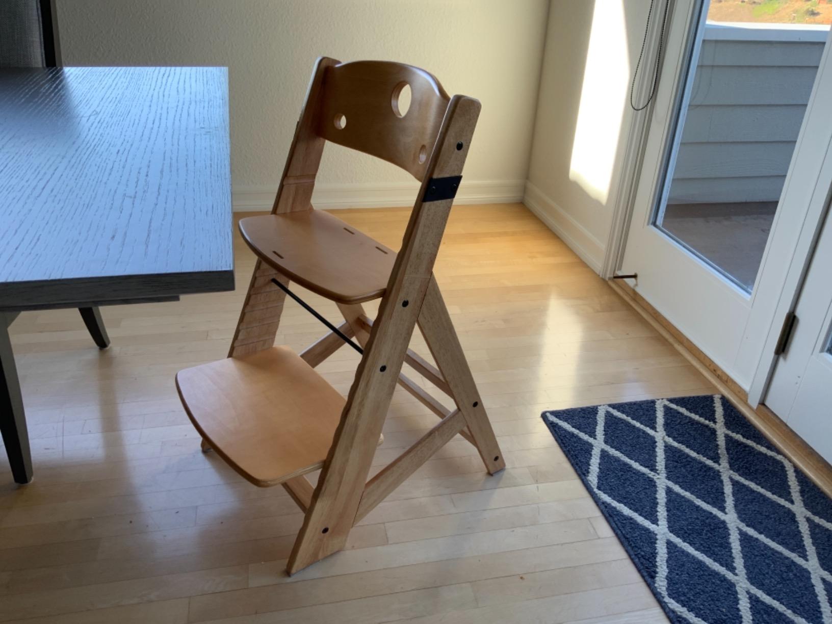 Keekaroo Height Right Kid's Chair - Natural customer photo 2