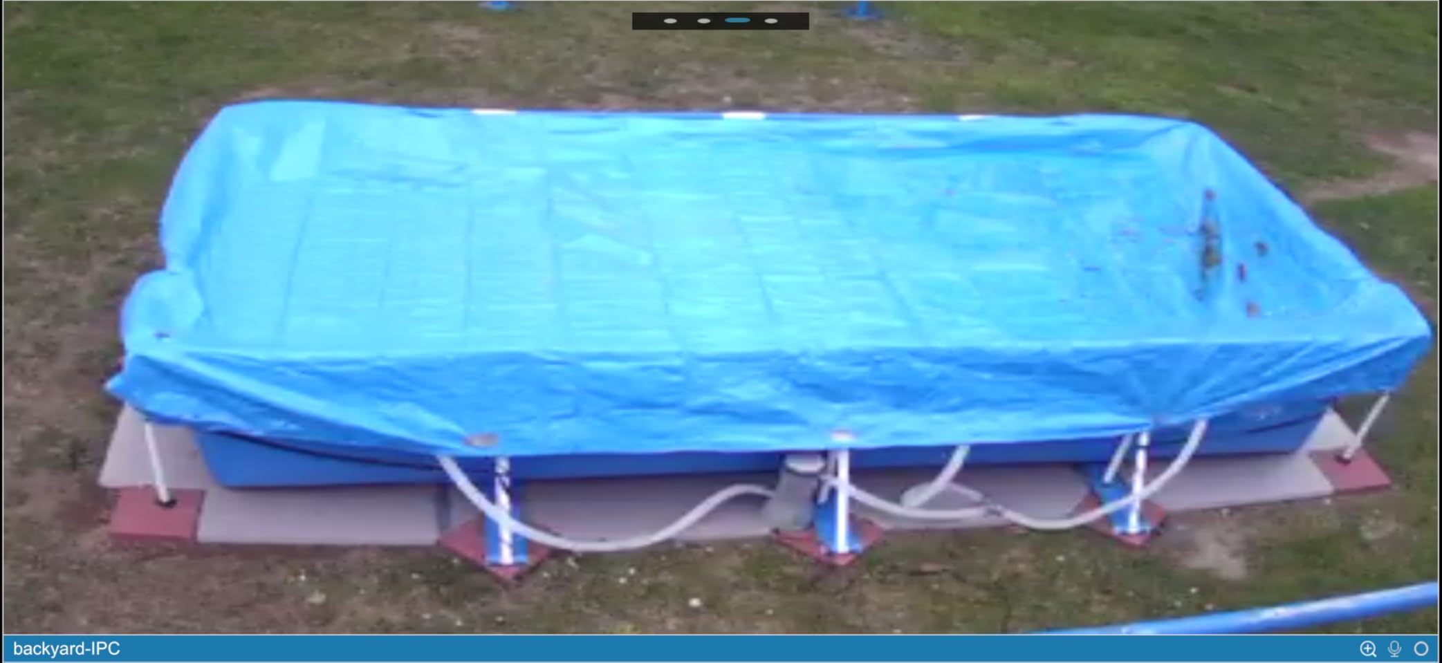 INTEX Rectangular Frame 7 ft 2 in x 4 ft 11 in x 23 in Above Ground Pool, Swimming Pool with Steel Frame, Pump Not Included customer photo 1