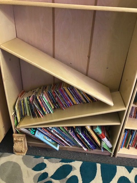 ECR4Kids Wooden Classic Bookcase with Adjustable Shelves, 60in, Classroom Bookshelf, Natural customer photo 1