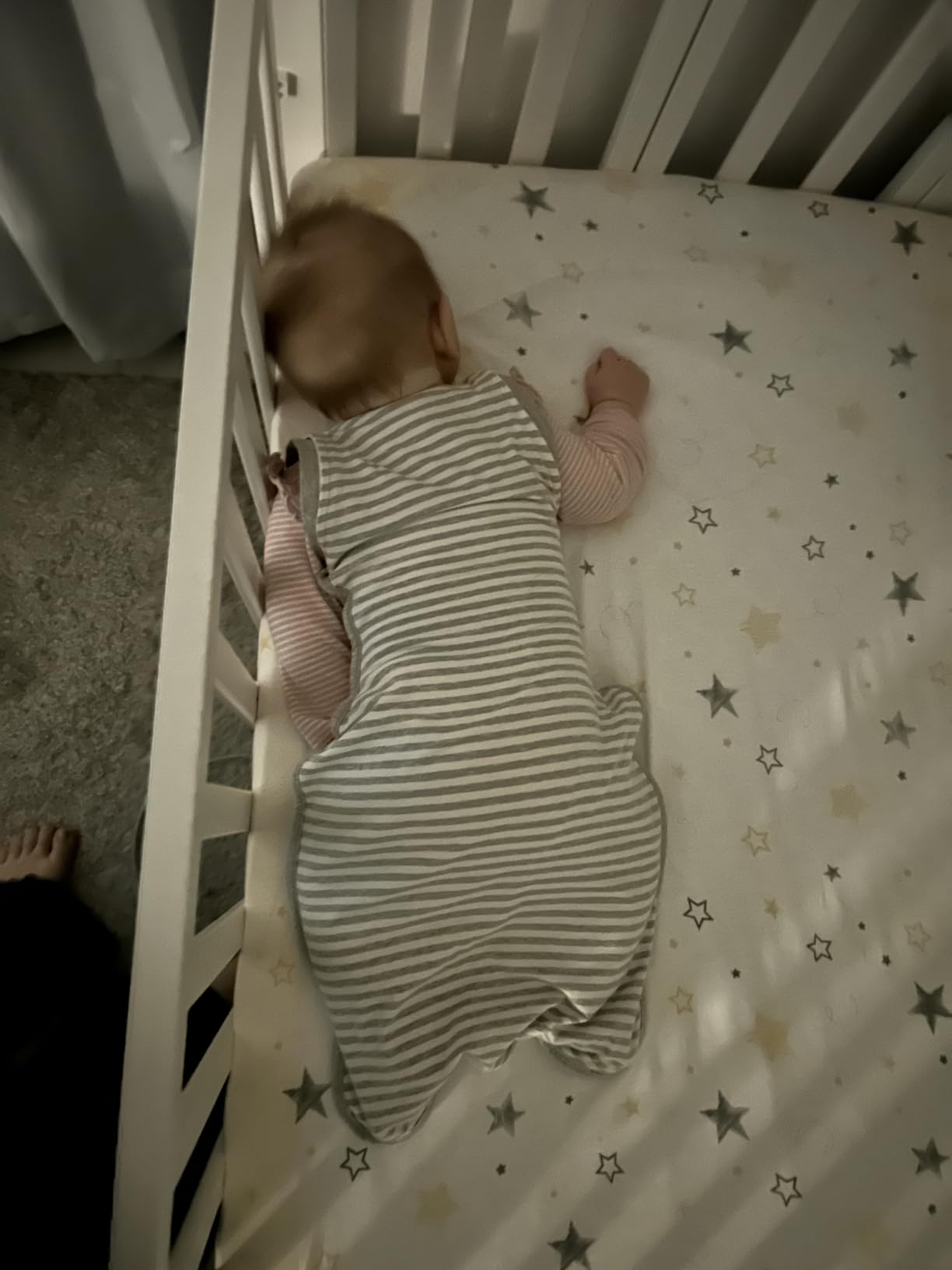 Love to Dream Swaddle UP Transition Bag, Patented Zip-Off Wings, Gently Help Baby Transition from Swaddled to Arms Free, Gray, Large, 19-24 lbs customer photo 1