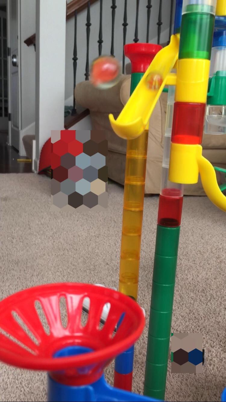 MindWare Mega Marble Run Building Set - 215 Durable Pieces and 40 Marbles - Build, Engineering and Science Toy - Ages 4 and Up customer photo 2