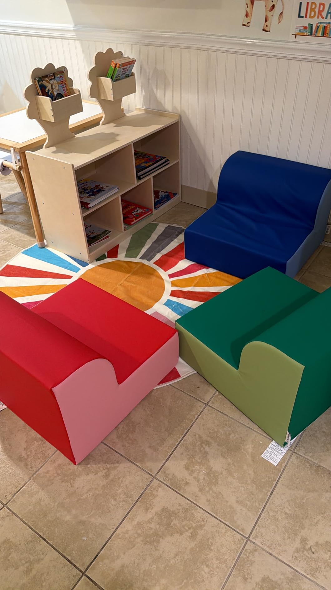 Children's Factory Library Trio Cozy Kids Chairs, 3-Pack customer photo 1