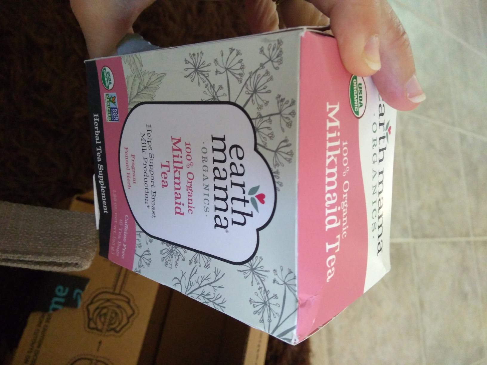 Earth Mama Organic Milkmaid Tea - 32 Teabags - Lactation Support Herbal Tea customer photo 2