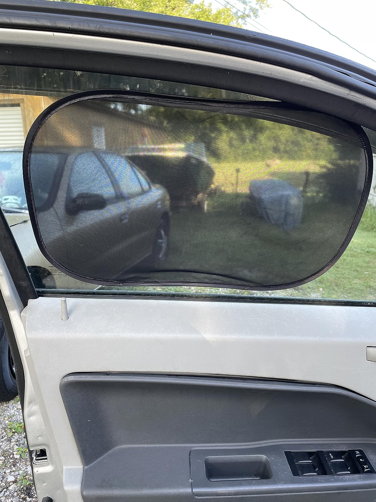 Kinder Fluff Car Window Shades - Certified 99.79% UVA & 99.95% UVB Sun Protection, Award Winning, 4 Pack (2 Transparency Options) 20