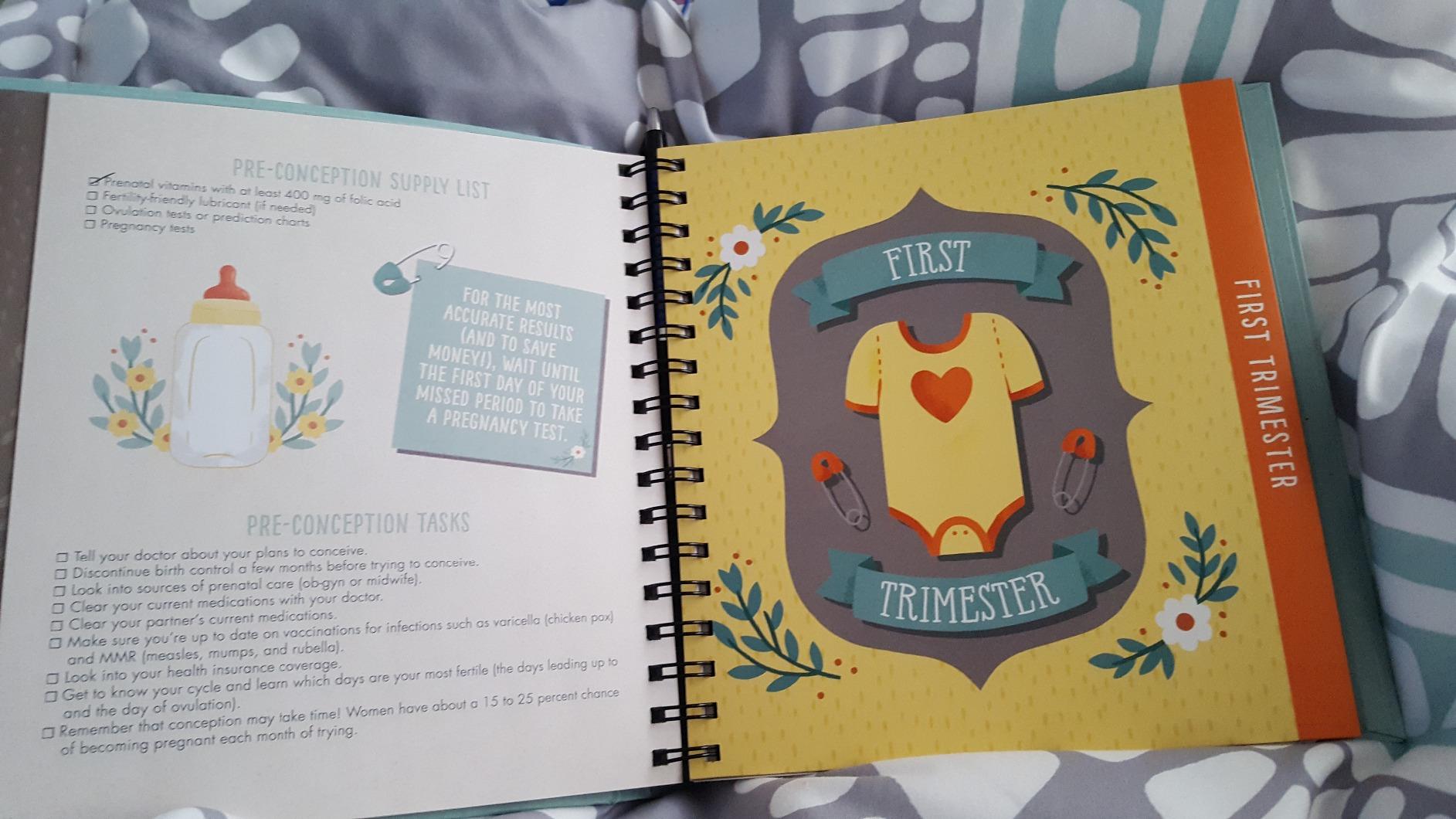 Guided Pregnancy Journal by Studio Oh! - Bump for Joy - 9
