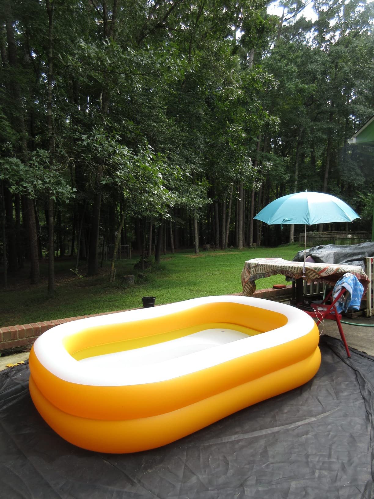 INTEX 57181EP Swim Center Inflatable Family Pool: 159 Gallon Capacity - 90