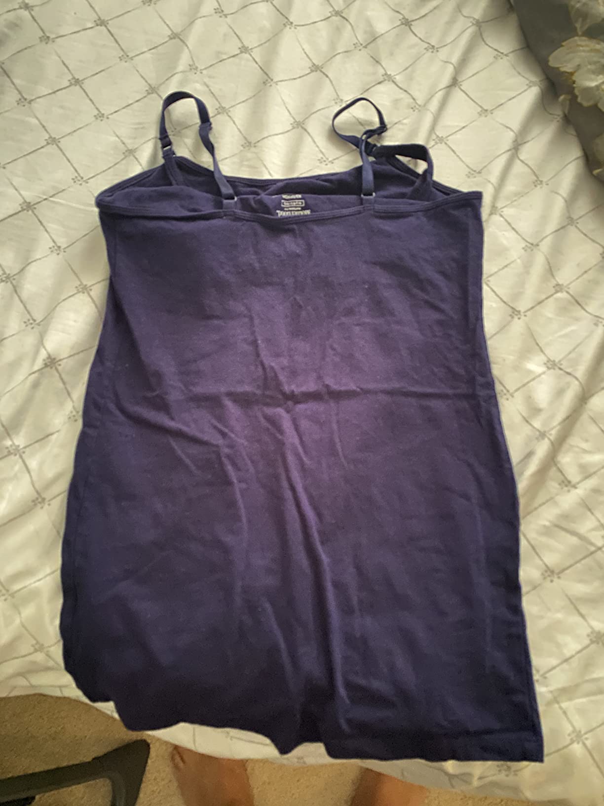 Motherhood Maternity Women's Clip Down Nursing Tank Top Cami with Adjustable Straps and Built-in Shelf Bra for Breastfeeding customer photo 2