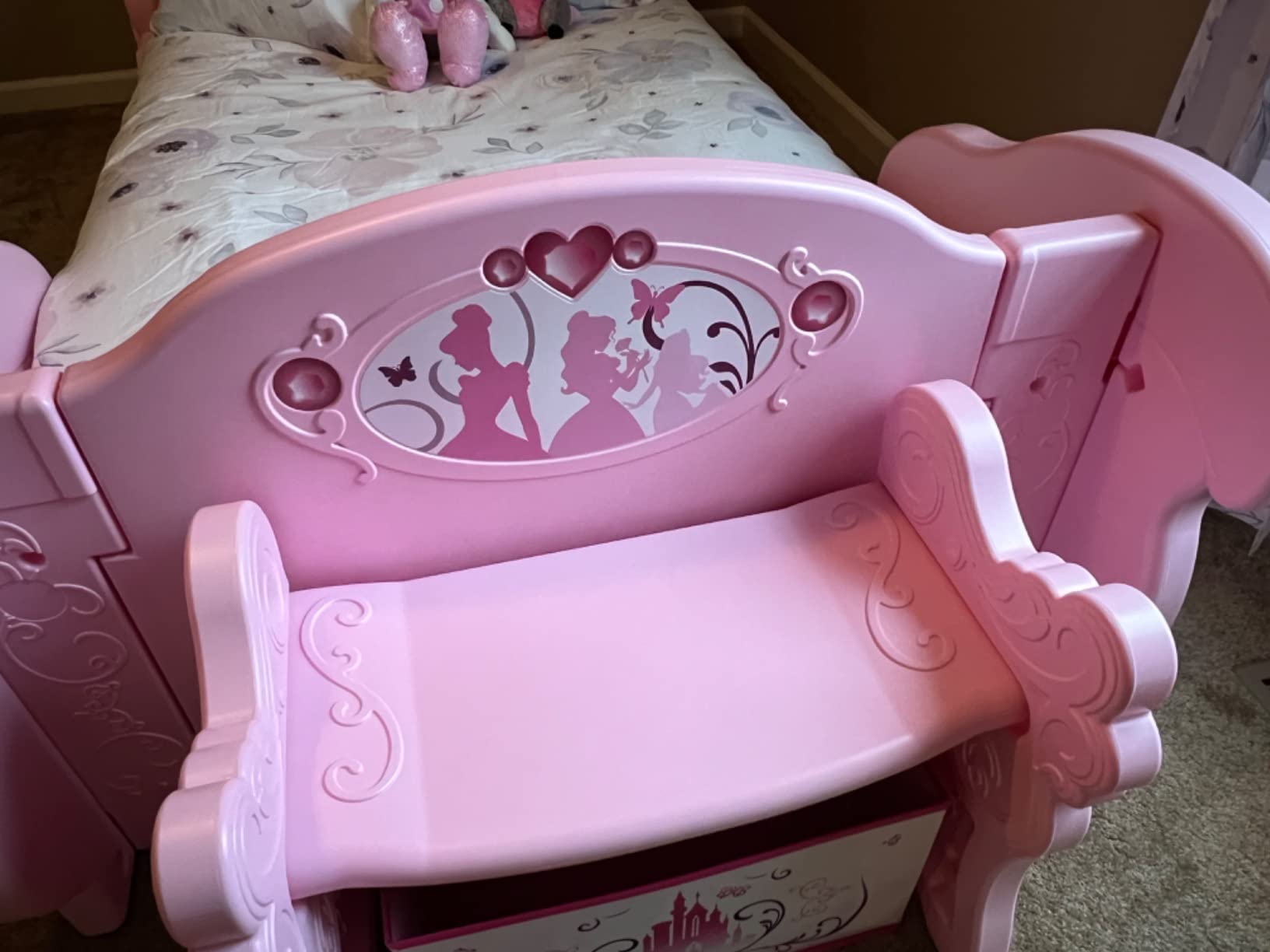 Delta Children Disney Princess Carriage Toddler-to-Twin Bed customer photo 2