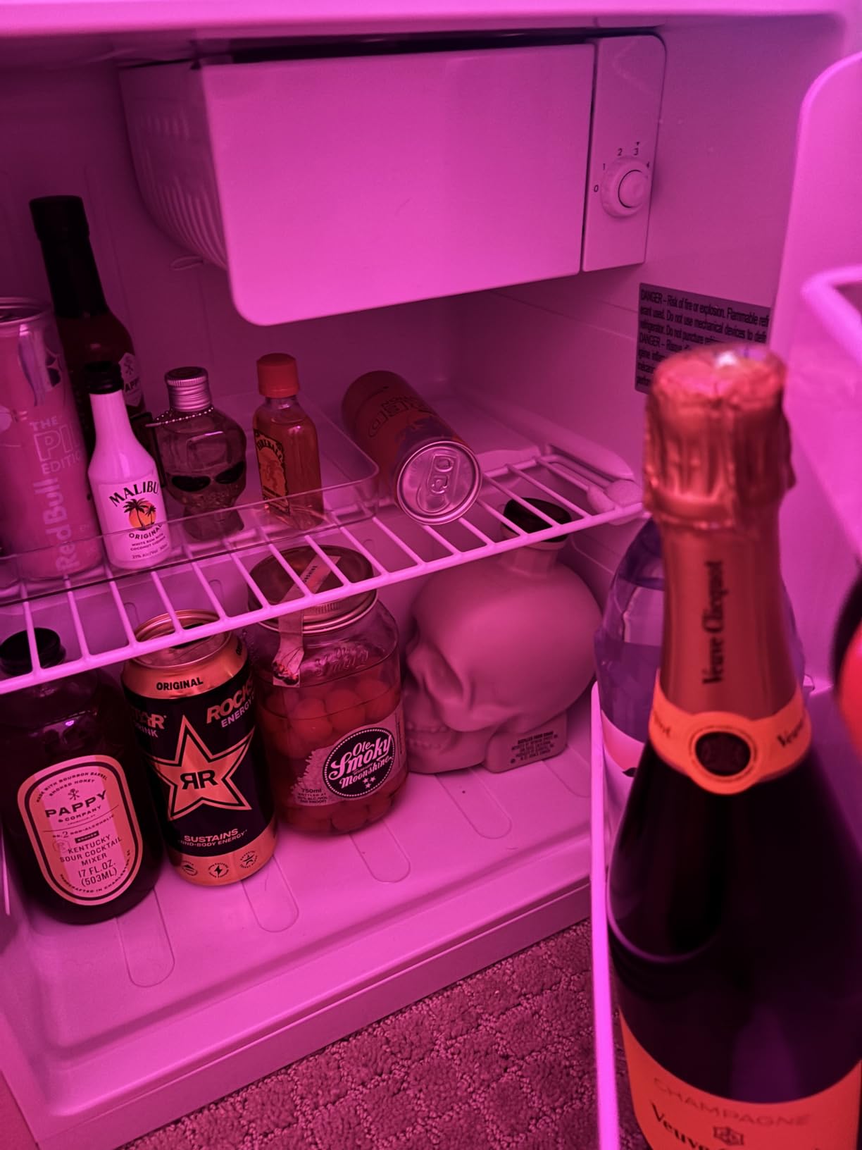 Frigidaire EFR176-RED 1.6 cu. ft. Retro Bar Fridge with Side Bottle Opener, Red customer photo 1