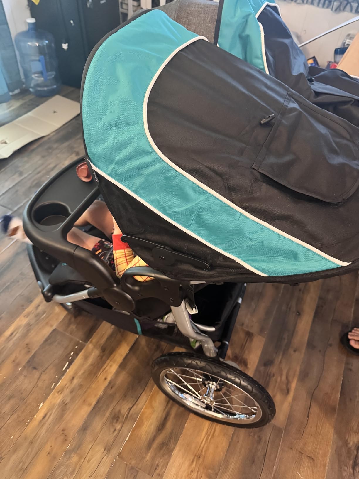 Baby Trend Navigator Double Jogger, Tropic customer photo 2