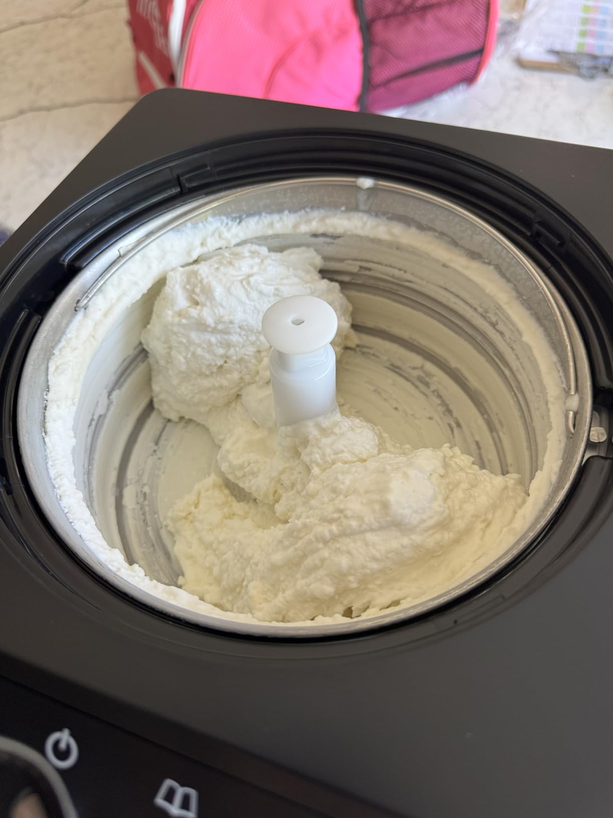 Whynter ICM-201SB Ice Cream Maker Machine Automatic 2.1 Qt. Upright with Built-In Compressor, LCD Digital Display & Timer, No Pre-Freezing, Stainless Steel customer photo 1