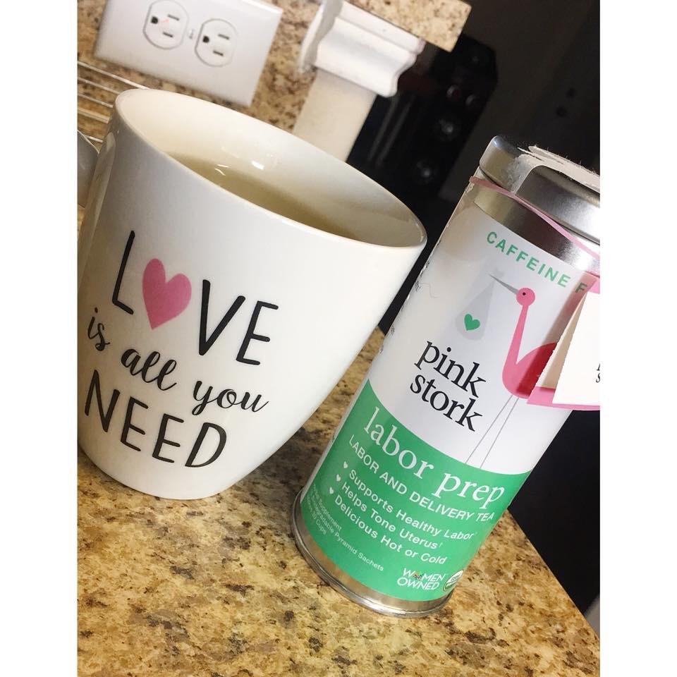 Pink Stork Labor Prep Tea, Organic Red Raspberry Leaf with Chamomile and Rosehip, Caffeine-Free, Pregnancy Must Haves, Labor and Delivery Essentials, Third Trimester Pregnancy - 15 Sachets customer photo 2