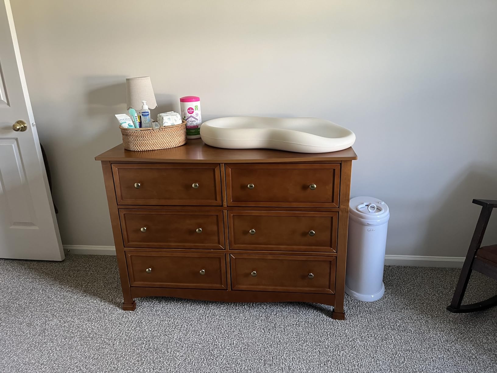 Kalani Baby Dresser for Nursery - GREENGUARD Gold Certified Wooden 6 Drawer Double Dresser - Kids Dresser for Boys and Girls - Multi-Purpose White Dresser for Bedroom, Living Room, and Hallway customer photo 1