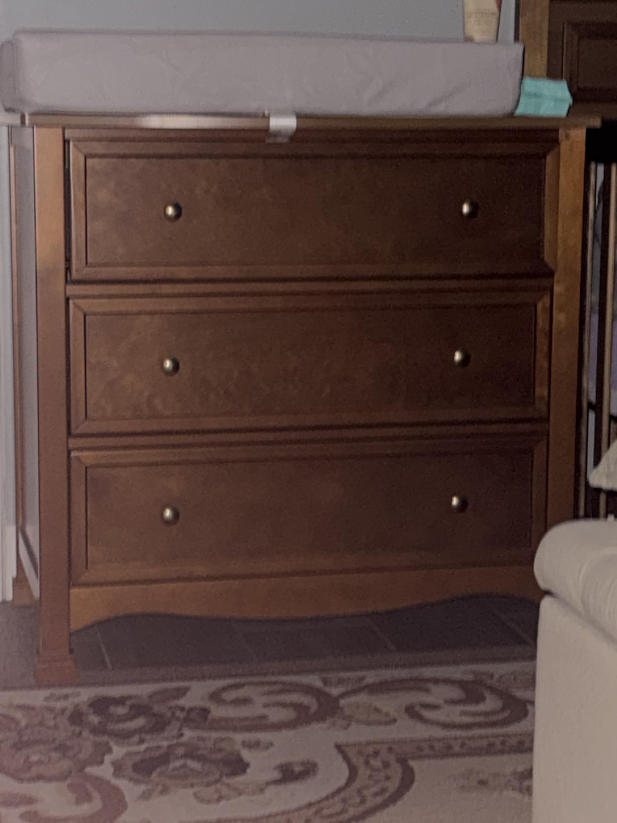 Kalani Baby Dresser for Nursery - GREENGUARD Gold Certified Wooden 6 Drawer Double Dresser - Kids Dresser for Boys and Girls - Multi-Purpose White Dresser for Bedroom, Living Room, and Hallway customer photo 2
