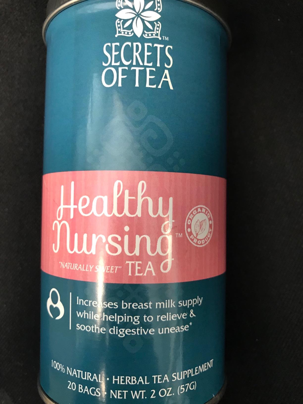 Secrets Of Tea Healthy Lactation Tea for Breastfeeding Moms, Natural USDA Organic Caffeine-Free Nursing Tea, Lactation & Baby Comfort Support, Fruits Flavor - 20 Count (1 Pack) customer photo 1