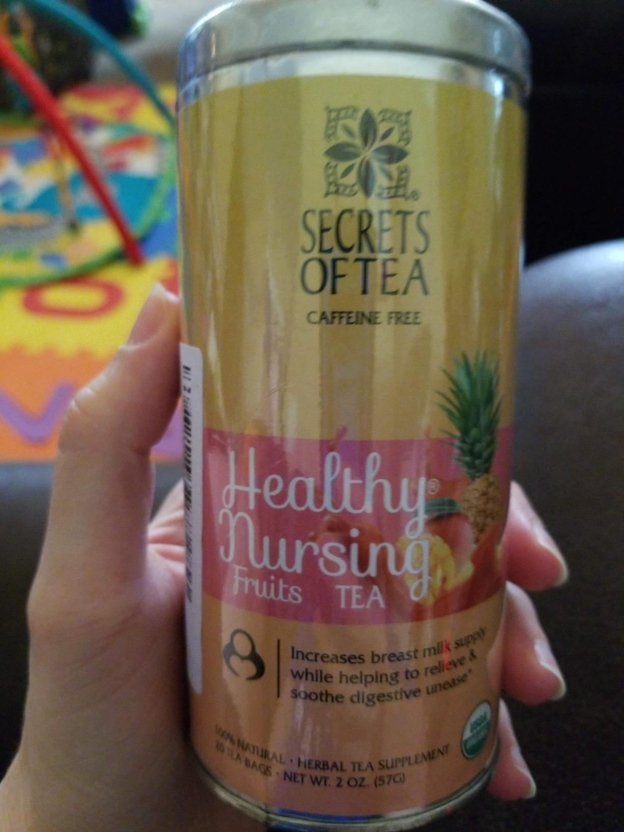 Secrets Of Tea Healthy Lactation Tea for Breastfeeding Moms, Natural USDA Organic Caffeine-Free Nursing Tea, Lactation & Baby Comfort Support, Fruits Flavor - 20 Count (1 Pack) customer photo 2