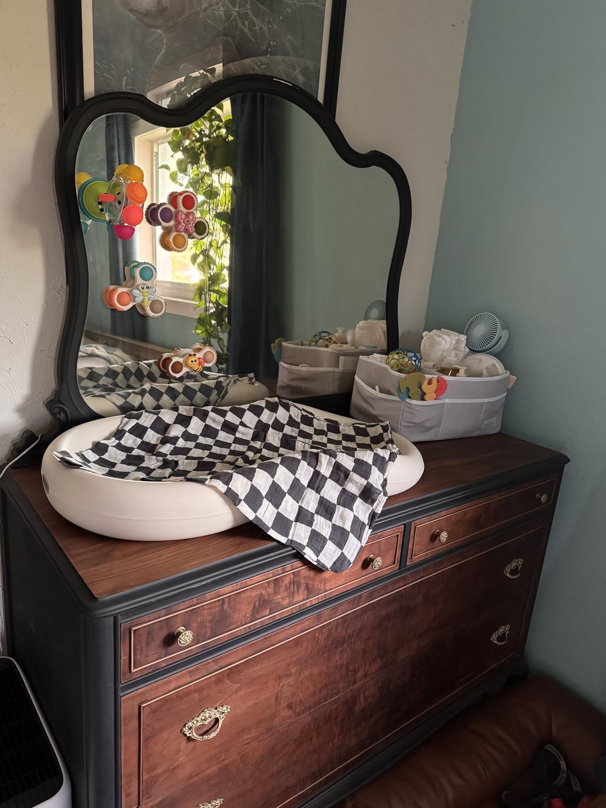 Lily Miles Baby Diaper Caddy Organizer - Large Tote Bag for Newborn essentials Boy or Girl - Baby Shower Basket - Nursery Must Haves - Registry Favorites - Newborn Caddie Car Organizer customer photo 1