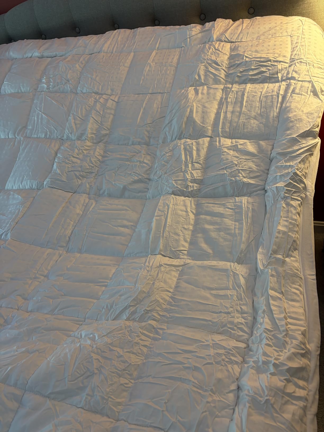 EASELAND Twin Size Mattress Pad Pillow Top Mattress Cover Quilted Fitted Cooling Protector Single Cotton Top 8-21