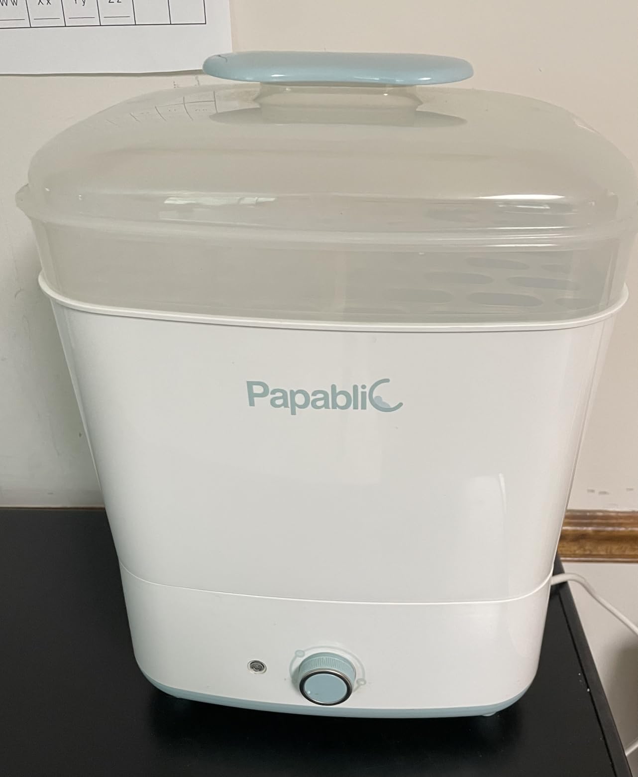 Papablic Baby Bottle Sterilizer and Dryer Pro, Electric Steam Sterilizer for Baby Bottles, Pacifiers, and Pump Parts customer photo 2