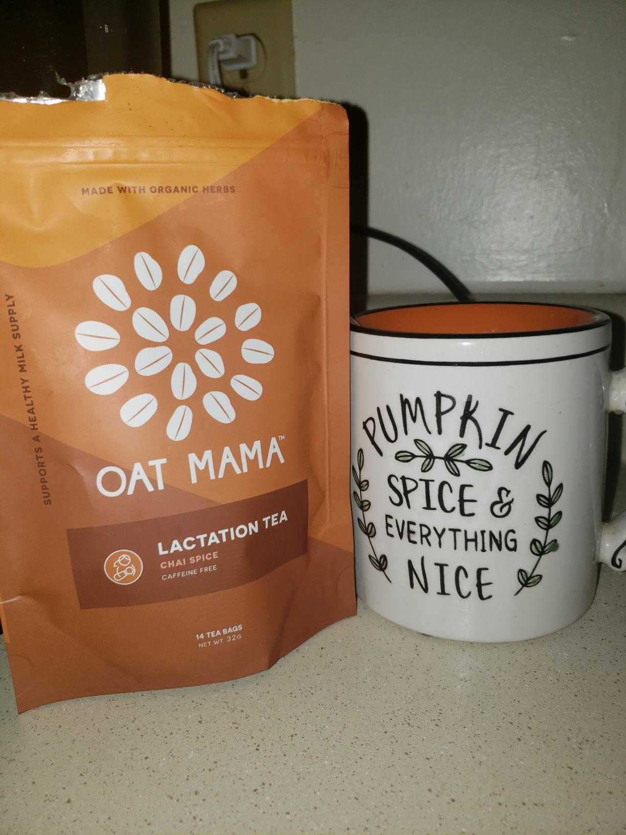 Oat Mama Flavored Lactation Tea - Chai Spice Cinnamon Flavor customer photo 2