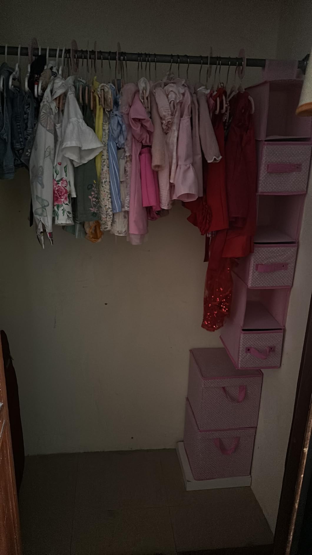 Delta Children Nursery Storage 48 Piece Set - Easy Storage/Organization Solution - Keeps Bedroom, Nursery & Closet Clean, Infinity Pink customer photo 1
