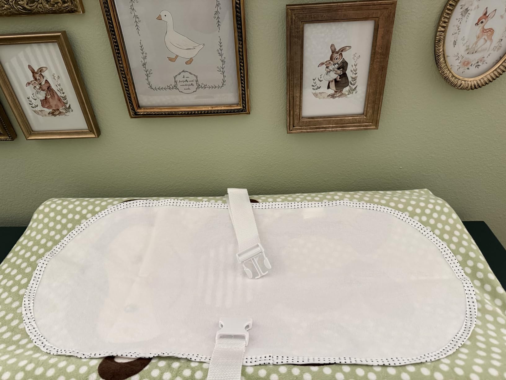 TILLYOU Waterproof Changing Pad Liners 6 Pack, 100% Cotton Reusable Cloth Diaper Liners customer photo 1