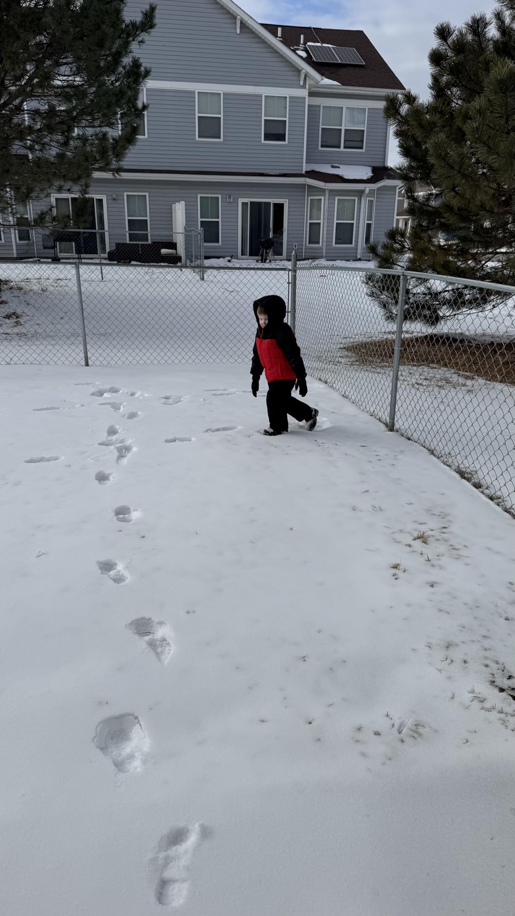 boys Heavyweight 2-piece Skisuit Snowsuit Set customer photo 1