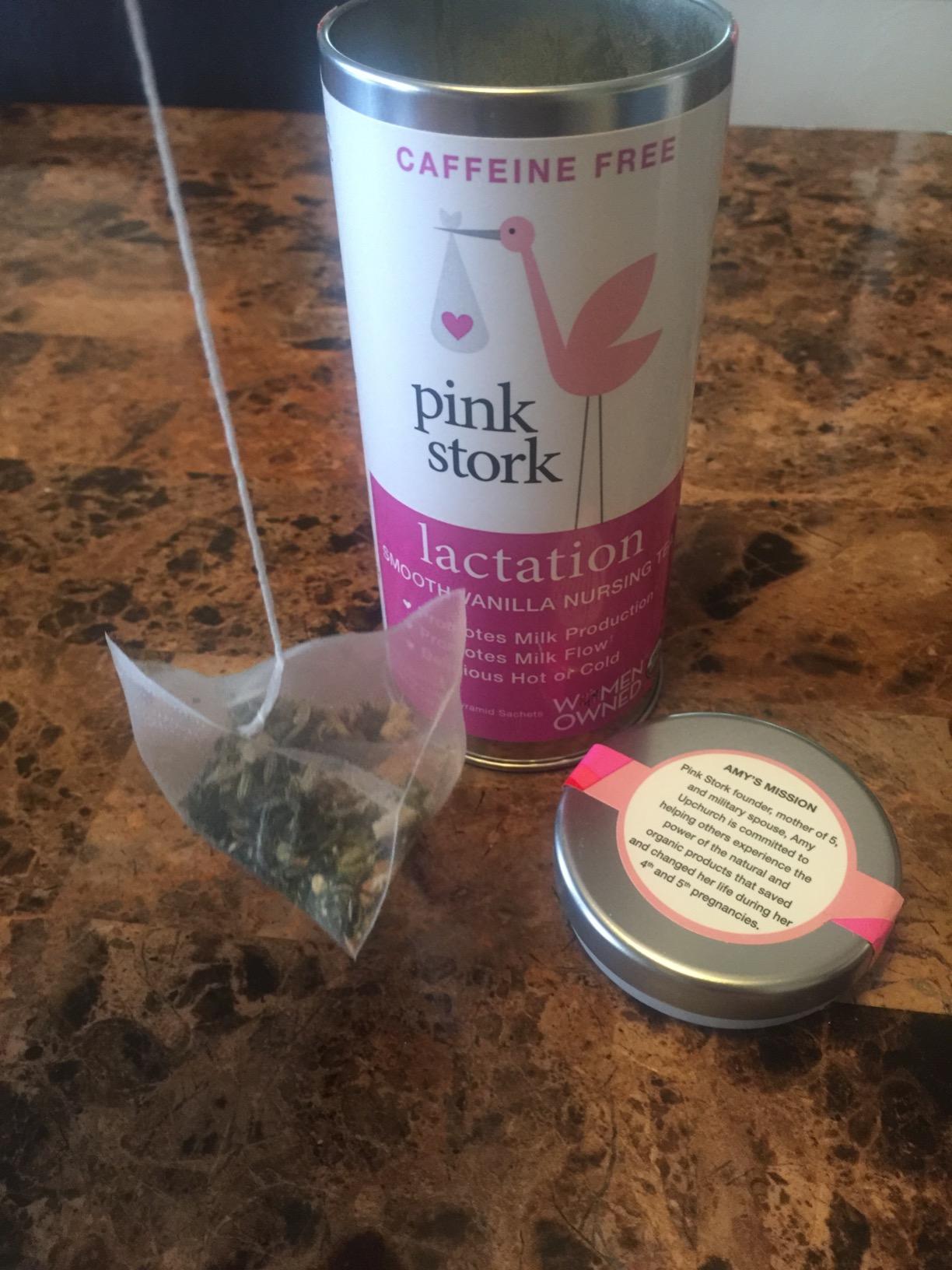 Pink Stork Organic Lactation Tea - Fenugreek, Fennel, Milk Thistle - 15 Sachets customer photo 1