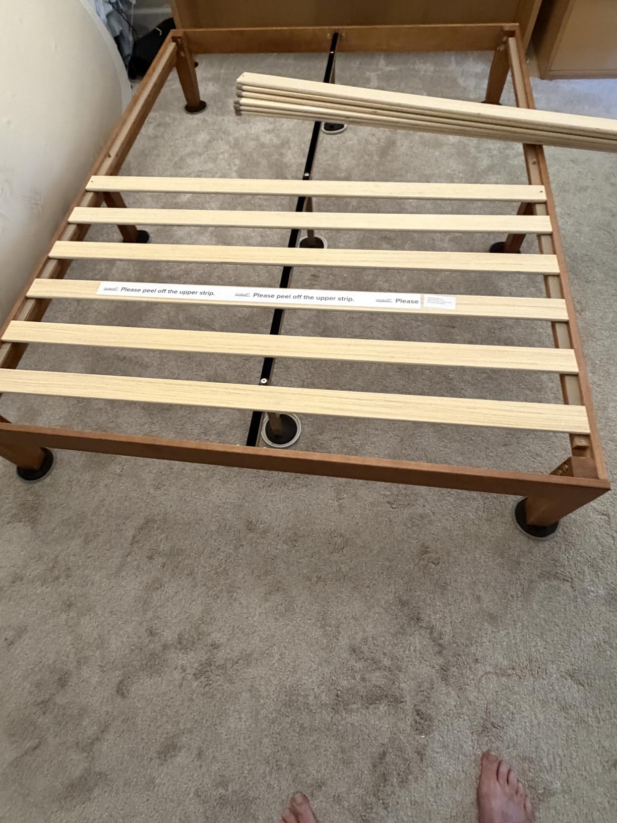 Mellow Naturalista Classic 12-Inch Solid Wood Platform Bed | Wooden Slats, No Box Spring Needed, Easy Assembly | Twin, Cherry customer photo 1