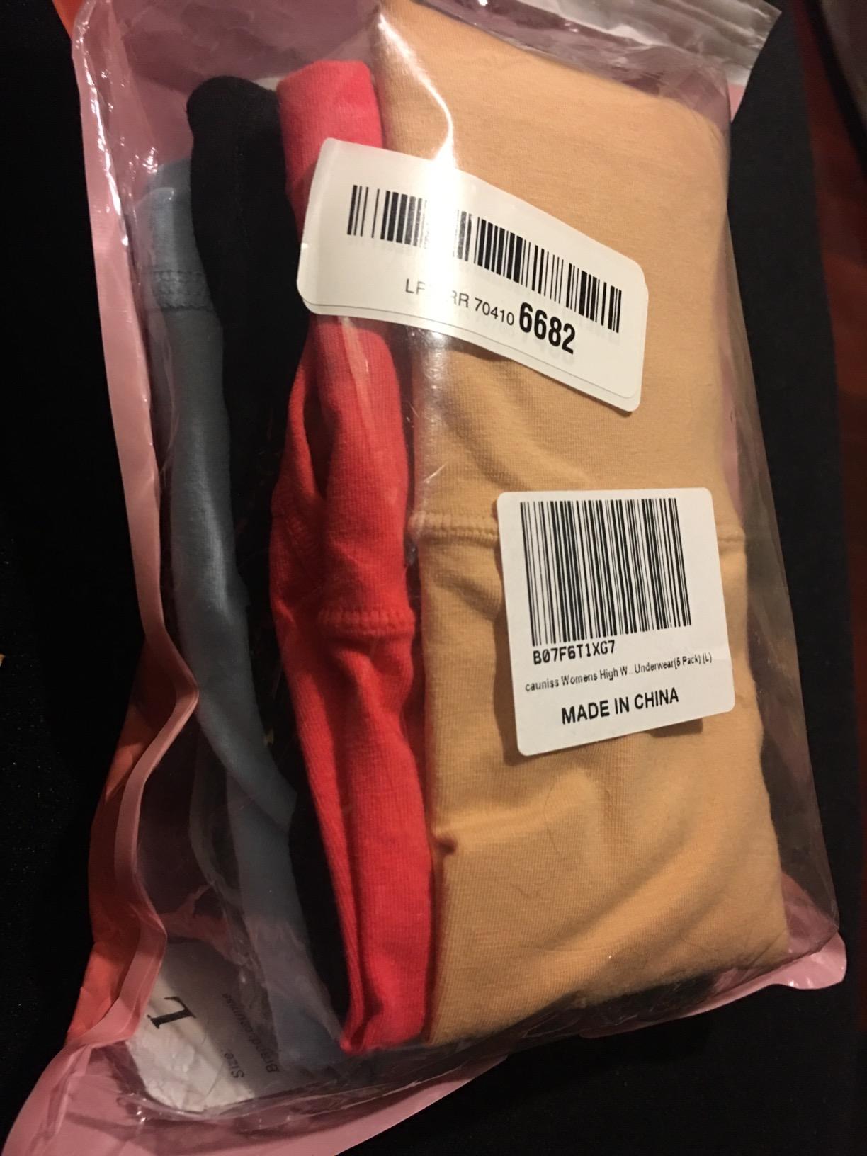 Womens High Waist Cotton Panties C Section Recovery Postpartum Soft Stretchy Full Coverage Underwear(5 Pack) customer photo 2