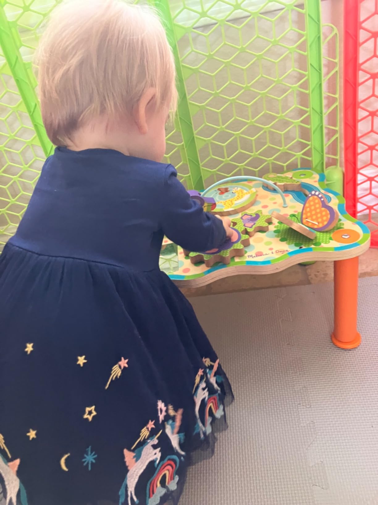 Melissa & Doug First Play Children's Jungle Wooden Activity Table for Toddlers customer photo 1