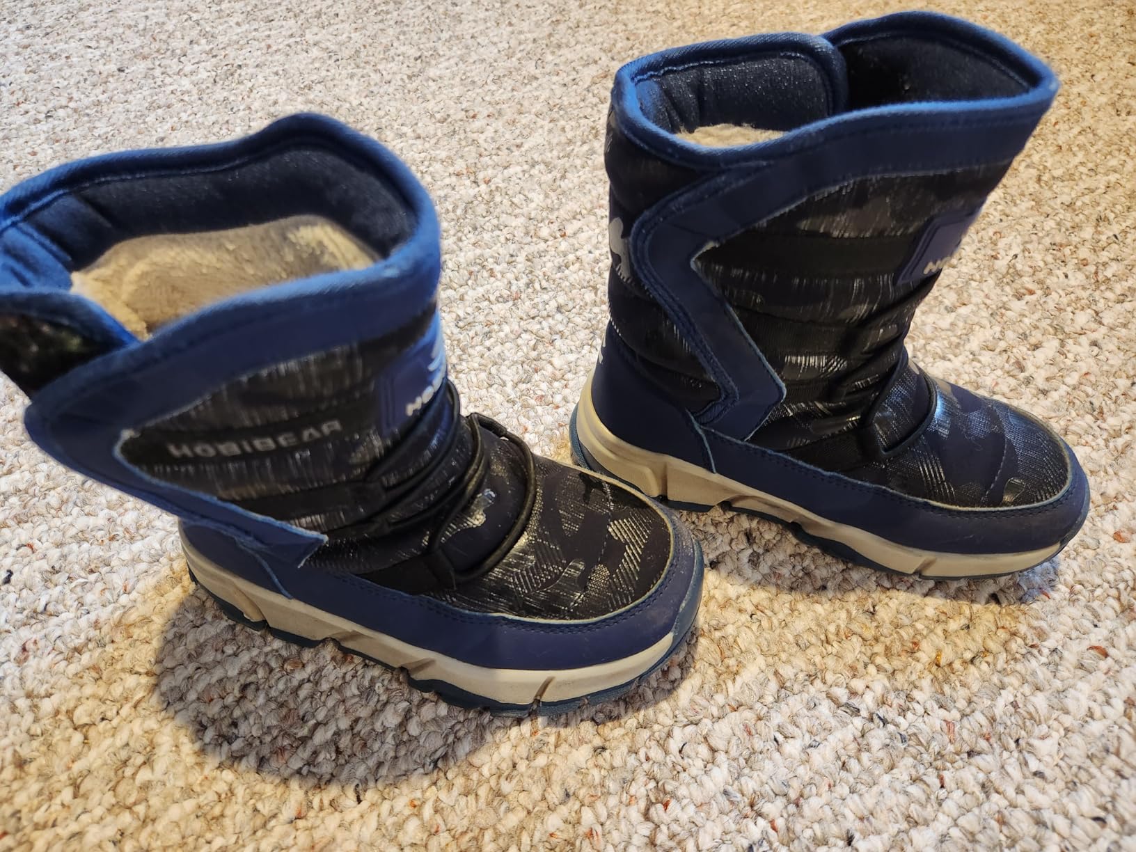 Boys Snow Boots Winter Waterproof Slip Resistant Cold Weather Shoes (Toddler/Little Kid/Big Kid) customer photo 1