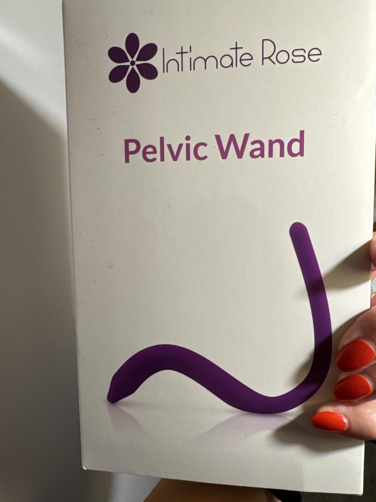Intimate Rose Pelvic Wand, Pelvic Floor Muscle Trigger Point Massager, Perineal Massage Tool for Pelvic Physical Therapy & Pain Relief, BPA-Free, Latex-Free, Standard (Non-Vibration) customer photo 1